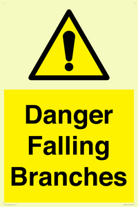 Danger Falling Branches